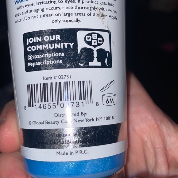 Pore Minimizing Spa wash off mask Blue Marine Algae +Eucalyptus +Aloe Vera - Picture 5 of 6